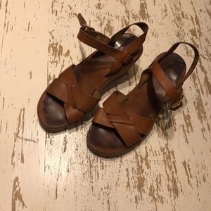 APC sandals - very worn but very comfortable!